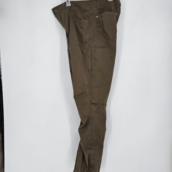 Kuhl Pants Mens Sz 36 x 36 Cargo Utility Hiking Outdoors Dark Olive Gray - Picture 11 of 14